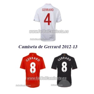 comprar imprenta personalizar camisetas del Gerrard