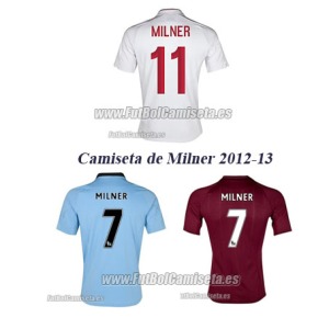 Manchester City soccer jerseys ,football shirts& football kits(MILNER)